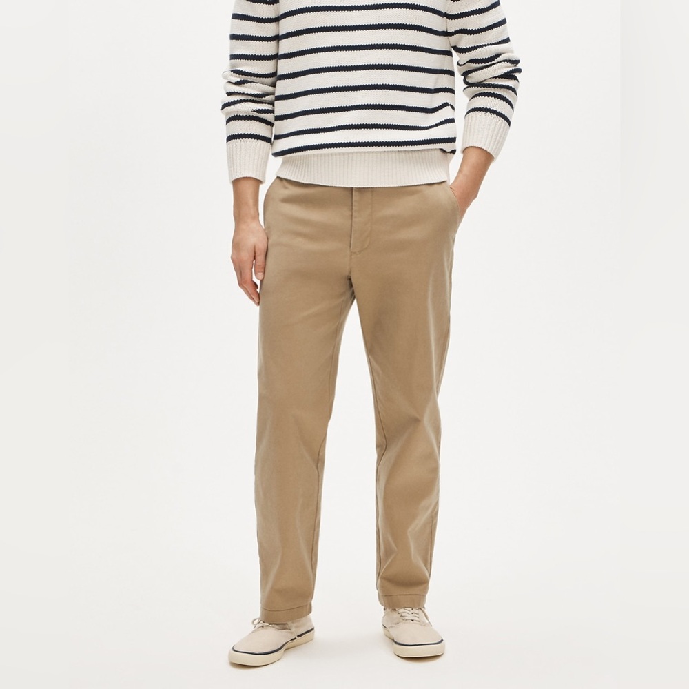 NWT J.Crew Classic Chino Pant in Commander Khaki